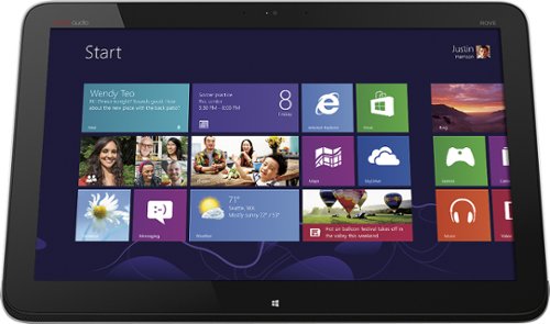  HP - ENVY 20&quot; Portable Touch-Screen All-in-One Computer - Intel Core i3 - 4GB Memory - 1TB Hard Drive - Silver