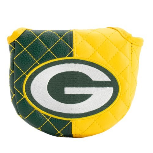 Team Golf - Green Bay Packers Quilted Mallet Putter Cover - Multicolor-Front_Standard 