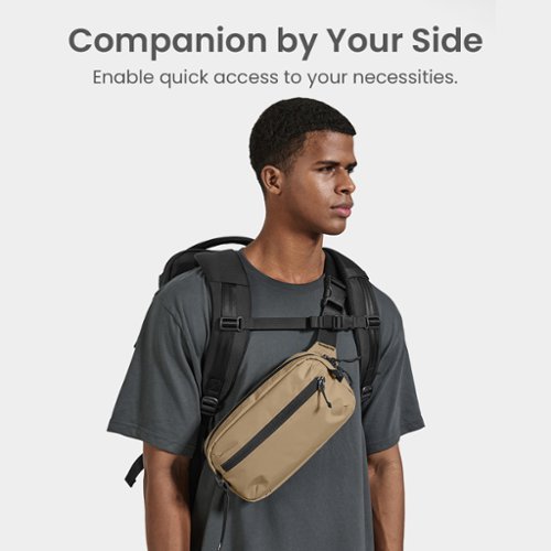 tomtoc Aviator-T33 2.5L Sling Bag with RFID Blocking, Minimalist Crossbody Bag Chest Bag Shoulder Pack for Travel, Daily Use - Khaki WHERE TO BUY