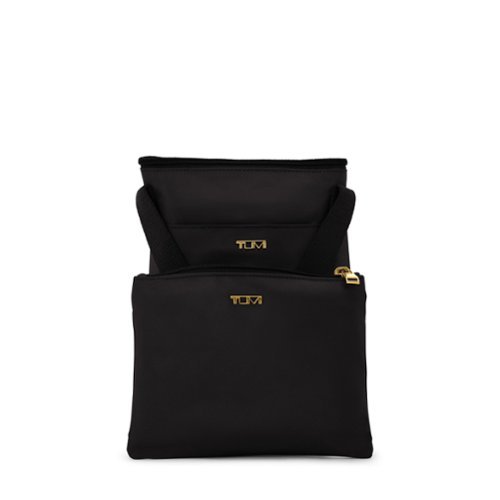 TUMI Voyageur Just In Case Small Tote Bag Black/Gold 156564-2693