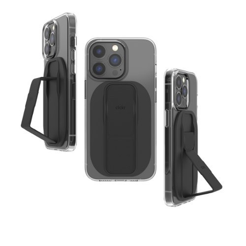 CLCKR Phone Grip and Stand for MagSafe Compatible Phones - Black HOW TO BUY