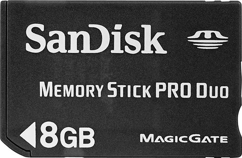  SanDisk - 8GB MS PRO Duo Memory Card