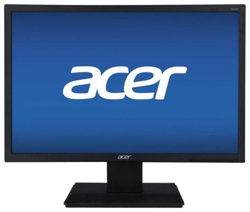  Acer - 22&quot; LED HD Monitor - Black