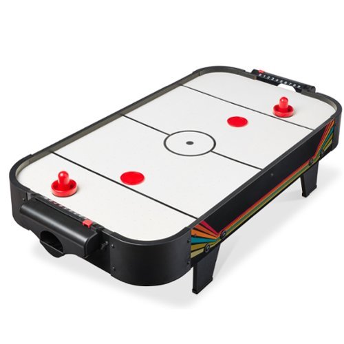 Best Choice Products - 40in Air Hockey Table w/ 100V Motor, Electric Fan, 2 Strikers, 2 Pucks - Arcade-Front_Standard 