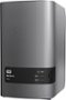 WD - My Book Duo 8TB 2-Bay External USB 3.0 Storage - Charcoal gray-Front_Standard 