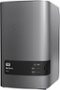 WD - My Book Duo 8TB 2-Bay External USB 3.0 Storage - Charcoal gray-Front_Standard