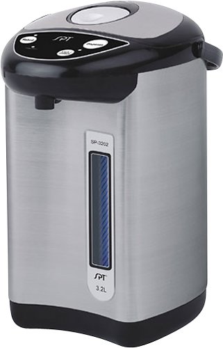 SPT - 3.2L Hot Water Dispenser - Stainless-Steel/Black
