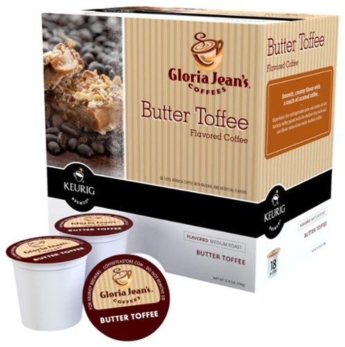  Keurig - Gloria Jean's Butter Toffee K-Cup® Pods (108-Pack)