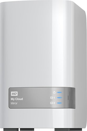  WD - My Cloud Mirror 8TB Personal Cloud Storage - White
