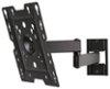 Peerless-AV - Full-Motion TV Wall Mount for Most 22" - 40" Flat-Panel TVs - Extends 12.7" - Black-Front_Standard