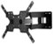 Peerless-AV - Full-Motion TV Wall Mount for Most 42" - 75" Flat-Panel TVs - Extends 16.07" - Black-Front_Standard