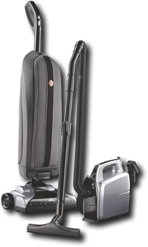  Hoover - Platinum Collection Lightweight Bagged Upright Vacuum Cleaner with Canister - Platinum