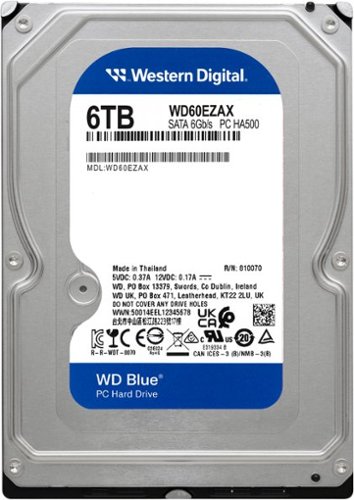 WD Blue 6TB PC Internal Hard Drive for Desktops WORLDWIDE DELIVERY