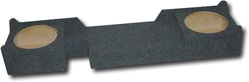  Atrend - 10&quot; Dual Sealed Subwoofer Enclosure for Select Ford Extended/Supercab Trucks - Charcoal