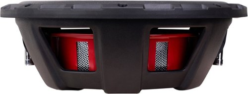 MB Quart Discus 10 600W Dual-Voice Subwoofer - Red GLOBAL SHIPPING