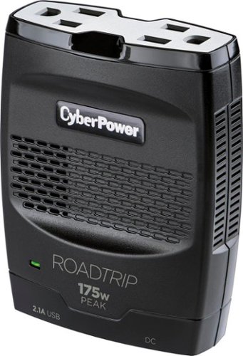 Image of CyberPower - 175W Power Inverter - Black