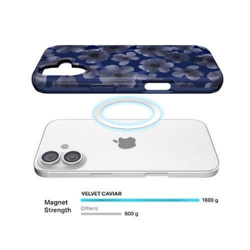 VELVET CAVIAR Magsafe Case for Apple iPhone 17 - Midnight Blossom HOW TO BUY