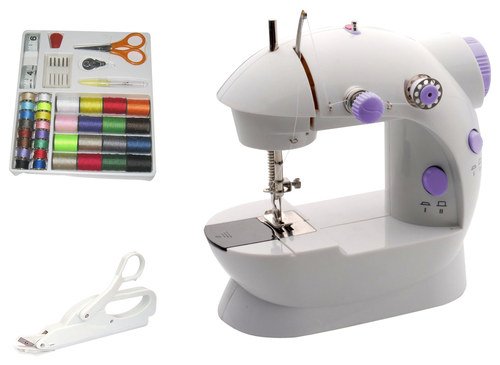  Michley - Mini Sewing Machine Kit - White