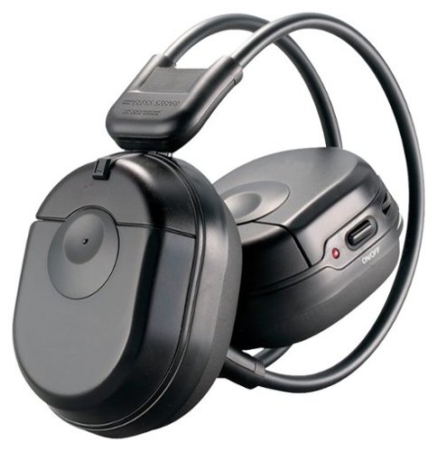  Power Acoustik - Wireless IR Stereo Headphone - Black