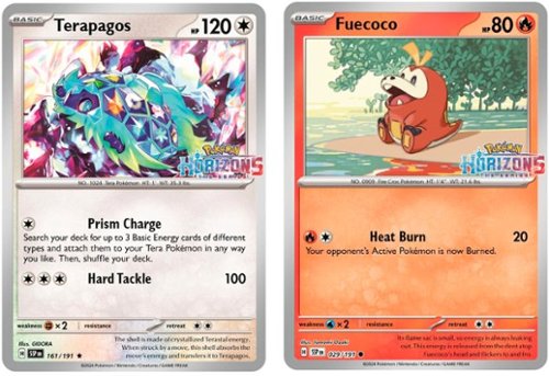 Pokémon - Trading Card Game: Surging Sparks Promo Card 2pk - Terapagos and Fuecoco-Front_Standard 