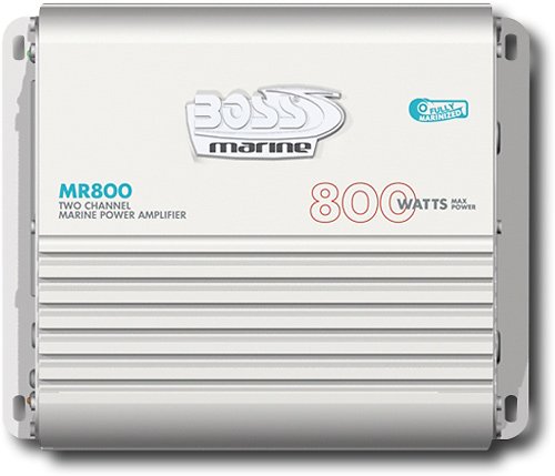  BOSS Audio - Marine Amplifier - 800 W PMPO - 2 Channel - White