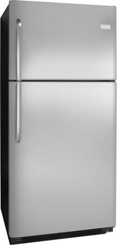  Frigidaire - 20.4 Cu. Ft. Top-Freezer Refrigerator - Stainless-Steel