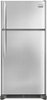 Frigidaire - Gallery 18.3 Cu. Custom-Flex Top-Freezer Refrigerator - Stainless Steel-Front_Standard 