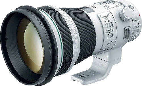 Canon - EF 400mm f/4 DO IS II USM Super Telephoto Lens for EOS SLR Cameras - Silver/Black