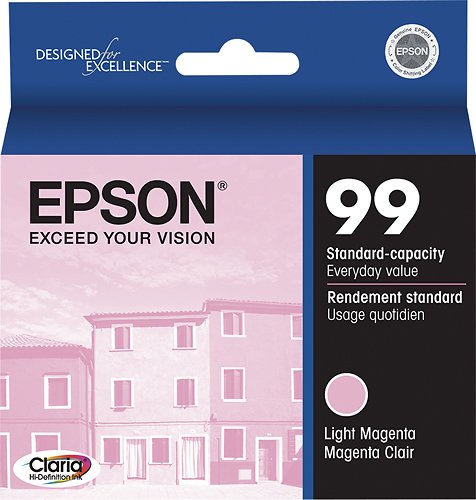 Epson - Claria - 99 Ink Cartridge - Light Magenta