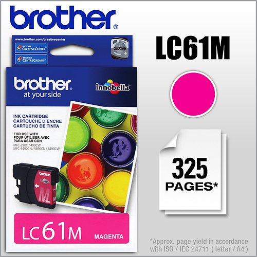  Brother - LC61M Ink Cartridge - Magenta
