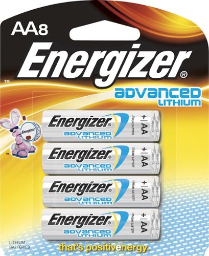  Energizer - Advanced Lithium AA Batteries (8-Pack)