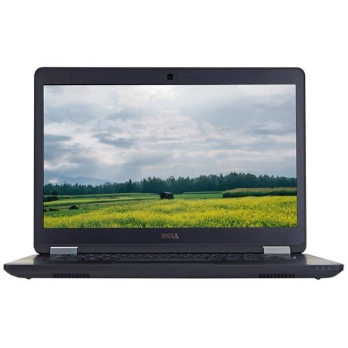 Dell - Latitude 14" Refurbished Laptop - Intel Core i5 - 8GB Memory - 256GB SSD - Black-Front_Standard 