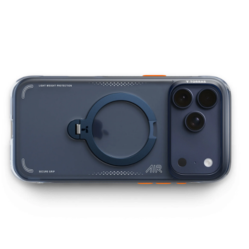 TORRAS Ostand Q3 Air Case for iPhone 17 Pro Shadow Black