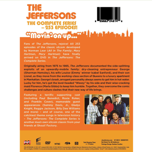 The Jeffersons: The Complete Series (DVD) Comedy - Best Buy
