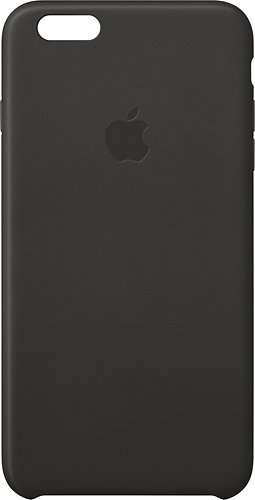  Apple - Leather Case for Apple® iPhone® 6 Plus - Black