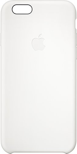  Apple - Silicone Case for Apple® iPhone® 6 - White