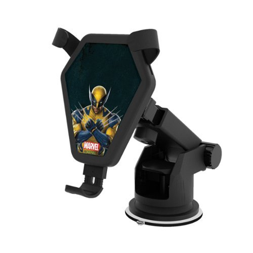 Keyscaper - Marvel Badge Wireless Car Charger - Deadpool Wolverine 2-Front_Standard 