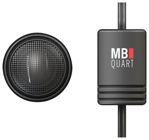  MB Quart - 1" Car Speaker Dome Tweeters (Pair) - Black