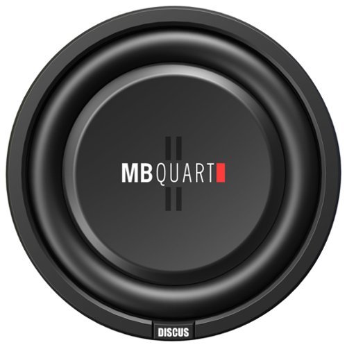  MB Quart - Discus 12&quot; Dual-Voice-Coil Subwoofer - Black