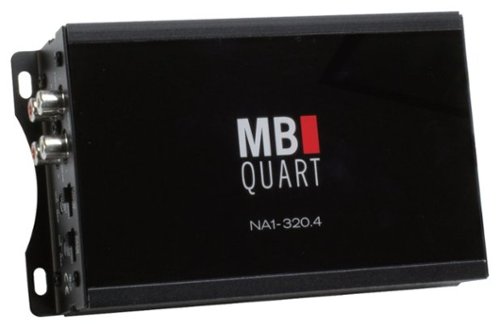  MB Quart - 320W Class D Bridgeable Multichannel Amplifier - Black