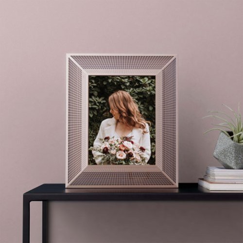 Aura Smith 9.7 LCD Wi-Fi Digital Photo Frame - Platinum Rose SHOP ONLINE
