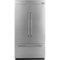 JennAir - Pro-Style Panel Kit for Jenn-Air 42" Fully Integrated Built-In French Door Refrigerator - Stainless Steel-Front_Standard