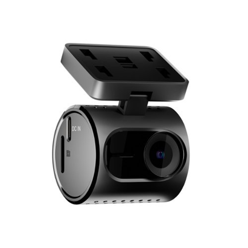  Pioneer - Compact dash camera with 1.5K resolution and a 120 wide-angle view - Black