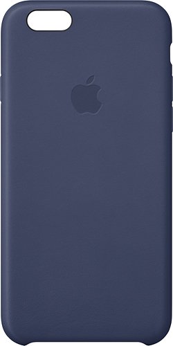  Apple - Leather Case for Apple® iPhone® 6 - Dark Blue
