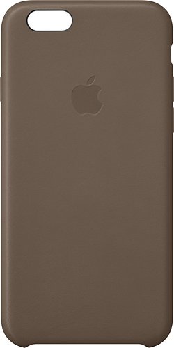  Apple - Leather Case for Apple® iPhone® 6 - Brown