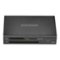 Insignia™ - USB-C to SD, microSD and CompactFlash Memory Card Reader - Black-Front_Standard