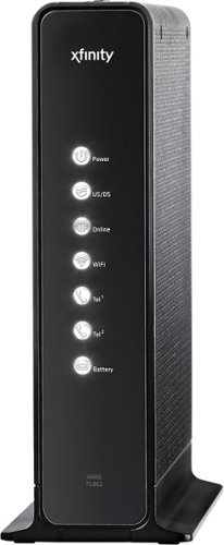  XFINITY - ARRIS Touchstone DOCSIS 3.0 Cable Modem and Wireless Router with Telephony Adapter - Black