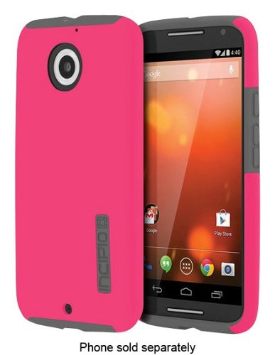 Incipio - DualPro Hard Shell Case for Motorola Moto X (2nd Generation) Cell Phones - Pink-Front_Standard 