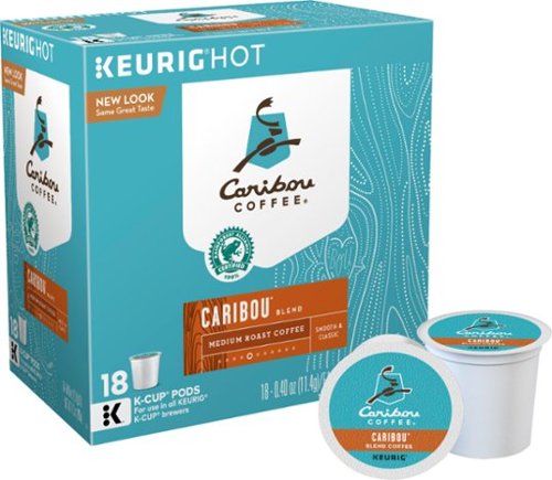  Caribou Coffee - Caribou Blend Coffee K-Cup Pods (18-Pack)