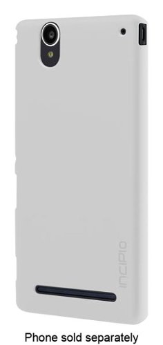 Incipio - Feather Snap-On Case for Sony Xperia T2 Ultra Cell Phones - White-Front_Standard 
